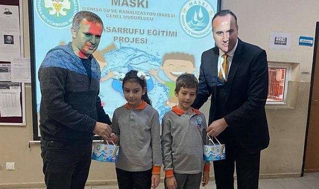 Manisa'da çizgi filmlerle tasarruf bilinci