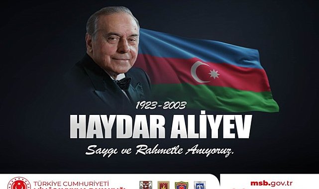 MSB, Haydar Aliyev’in vefatının 20. yılında andı