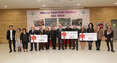 Muğla'da Yaşam Resim Yarışması Ödülleri Verildi