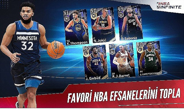 NBA Infinite basketbol heyecanını parmaklarınızın ucuna taşıyor