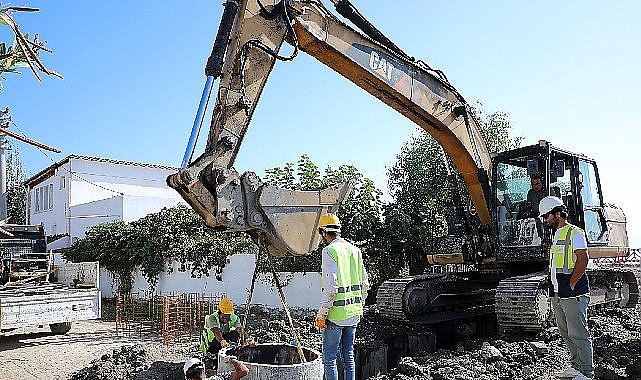 Ören'de Kanalizasyon Hattının Yüzde 41'i Tamamlandı