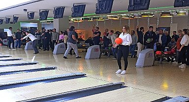 Osmangazi personelinin bowling heyecanı