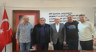 Pelitköy deveciler derneği'nden başkan deveciler'e teşekkür 