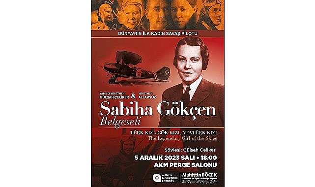 Sabiha Gökçen Belgeseli Antalyalılarla buluşuyor