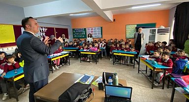 Sarıgöl'de 326 öğrenciye su tasarrufu eğitimi verildi