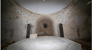Sille Hacı Ali Ağa Hamamı restore ediliyor 