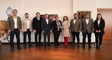 Sökeli iş insanlarından Başkan Çerçioğlu'na ziyaret