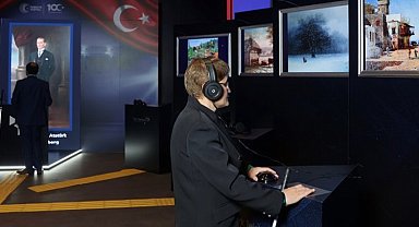 'Tablolar Konuşuyor Dijital Resim Sergisi' AKM'de