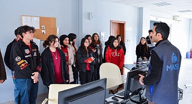Tecde Anadolu Lisesi öğrencilerinden MASKİ'ye ziyaret