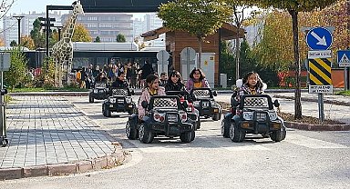 Trafik Eğitim Parkı bilinçli nesiller yetiştiriyor