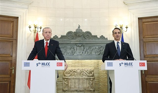 Türkiye ile Yunanistan arasında 'Atina Bildirgesi'