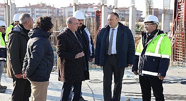 Türkiye'nin ilk yeşil sertifikalı sporcu yetiştirme merkezi'nin yapımı sürüyor 