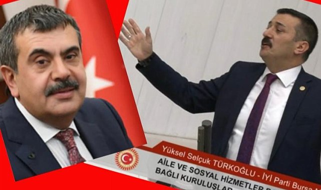 Türkoğlu Milli Eğitim Bakanı'nı çıldırttı!