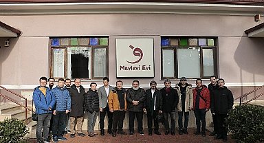 Uluslararası Mevlâna Vakfı'ndan Mevlevi Evi'ne ziyaret