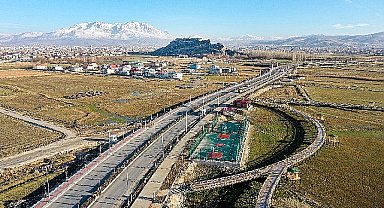 Van gölü sahil yolu açılışa hazır 