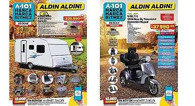 A101'e 25 Ocak'ta Karavan Geliyor
