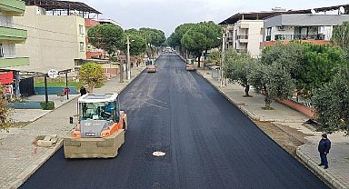 Aydın büyükşehir belediyesi'nden aydın genelinde 21 noktada birden yol yapım çalışması 