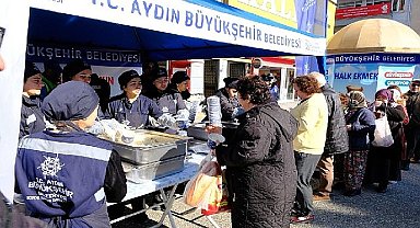 Aydın Büyükşehir Belediyesi'nden regaib kandili hayrı 