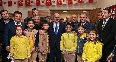 Başkan Altınok çocuk oyun alanı ve laboratuvar sınıfını hizmete açtı 
