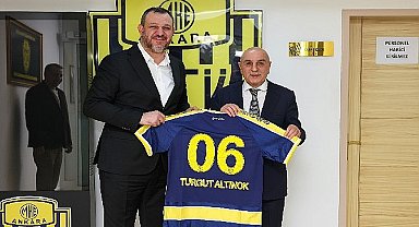 Başkan Altınok'tan ankaragücü'ne ziyaret 