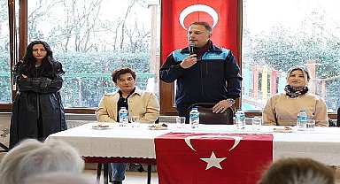 Başkan Çalık komşularıyla buluştu
