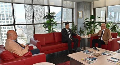 Başkan Ergün, Karakaya'yı ağırladı