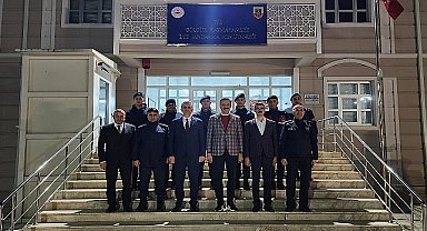 Başkan Sezer yeni yıla görev başındaki personel ile girdi 