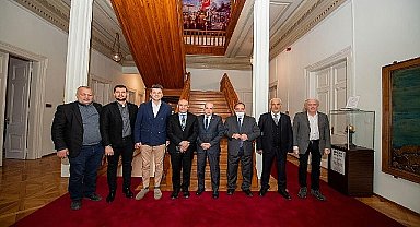 Başkan Soyer'e Kosova Rumeli derneğinden destek