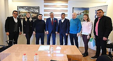 Başkan Topaloğlu'ndan KETOB VE KEMİAD'a ziyaret