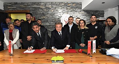 Bornova Belediyesi'nde tüm çalışanları sevindiren sözleşme