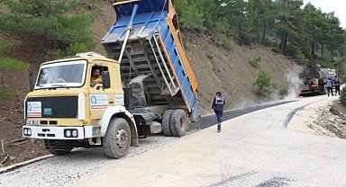 Burmahan-Beşkonak yoluna asfalt