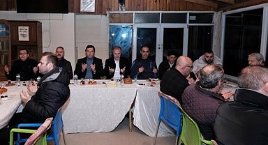 Bursa İnegöl'de bereket sofrası Cuma sakinleriyle kuruldu