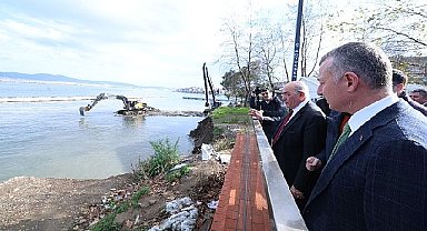Büyükakın, Değirmendere çekek yerini inceledi