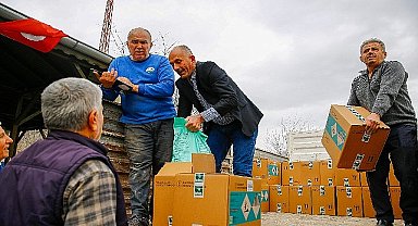 Büyükşehir Belediyesi'nin çiftçiye desteği sürüyor