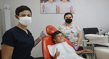 Büyükşehir'in diş tedavisi yüzleri güldürüyor 