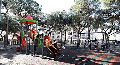 Çamlık parkı adım adım tamamlanıyor 