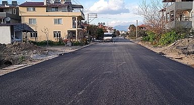 Dalaman'da Sıcak Asfalt Çalışmaları Sürüyor