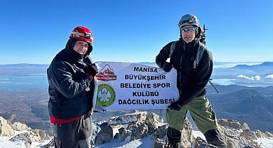 Dedegül'e yılın ilk tırmanışı