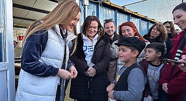 Deü ekipleri malatya'da konteyner kenti ziyaret etti 