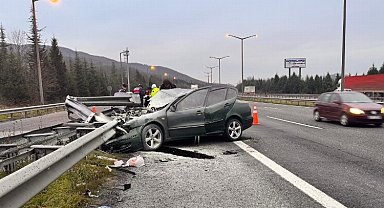 Düzce'deki kazadan acı haber geldi!