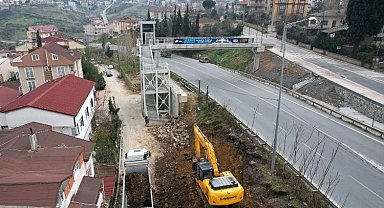 Eskihisar feribot yolu genişletiliyor