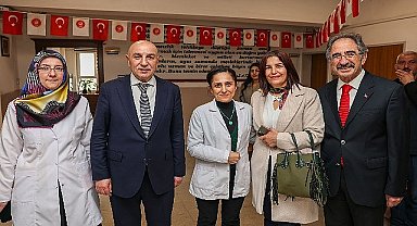 Farabi anadolu lisesine dikiş atölyesi açıldı 