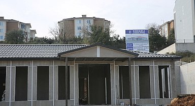 Fatih Mahallesi kültür tesisinde çalışmalar sürüyor 