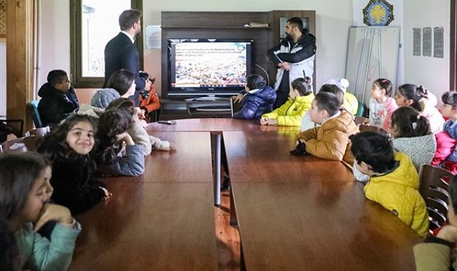 Güneş Evi öğrencileri ağırladı