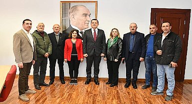 İnanç merkezleri ve STK'lardan Başkan Özyiğit'e hayırlı olsun ziyareti