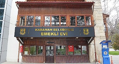 Karaman belediyesi emekli evi açıldı 