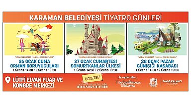 Karaman Belediyesi'nden çocuklara yarıyıl tatili hediyesi