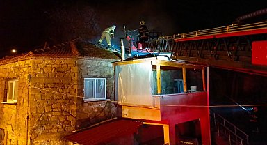 Keşan Çamlıca'da yangın