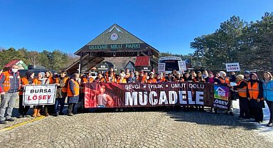 LÖSEV gönüllüleri Uludağ'da buluştu