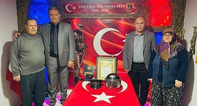 Manisa Büyükşehir'den şehit ailesine ziyaret